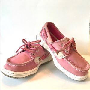 Pink Sperry Top-Sider Bluefish Boat Shoe  sz 7.5